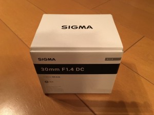 シグマ 30mm f1.4 DC HSM