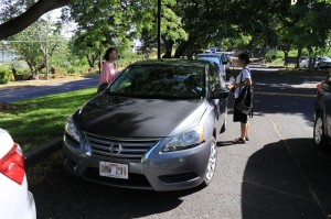 今回の相棒。NISSAN SENTRA 2015