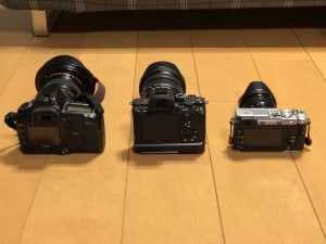 X-E2は非常にコンパクト